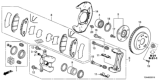 Diagram for Honda Accord Brake Disc - 45251-T2F-A82