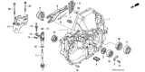 Diagram for Honda Accord Bellhousing - 21000-P0S-325