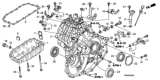 Diagram for Honda Insight Transfer Case Seal - 91205-PWR-003