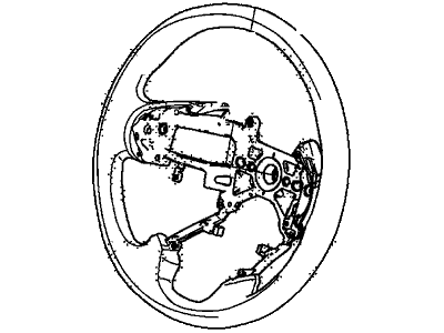 Honda 78501-T2A-U41ZA Body Steering (Graphite Black)