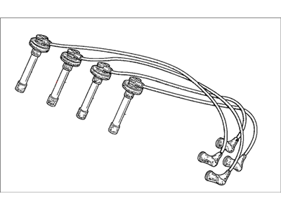 Honda Spark Plug Wire - 32701-PCA-003