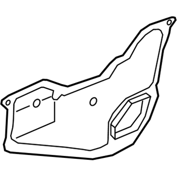 Honda Clarity Fuel Cell Door Seal - 72321-TRT-A01