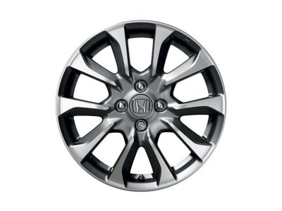 Honda 16-Inch Diamond Cut Silver Alloy Wheel 08W16-T5A-100