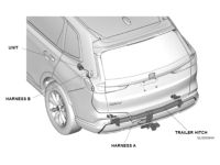 Honda CR-V Trailer Hitch Harness - 08L91-3A0-100