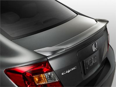 Honda Deck Lid Spoiler (Urban Titanium Metallic-exterior) 08F10-TR0-1H0