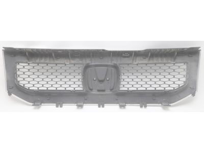 Honda 75100-SCV-A51ZD Grille Assembly, Front (Silver Metallic)