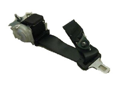 Honda 04828-SCV-A01ZE Outer Set, Left Rear Seat Belt (Type A) (Black/Gray)