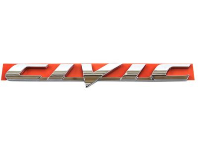 2011 Honda Civic Emblem - 75722-SNA-A01