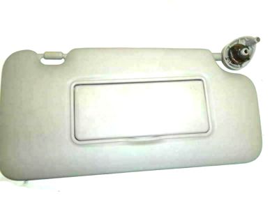 Honda 83230-T5R-A01ZA Sunvisor Assembly, Passenger Side (Platinum Gray) (Mirror)