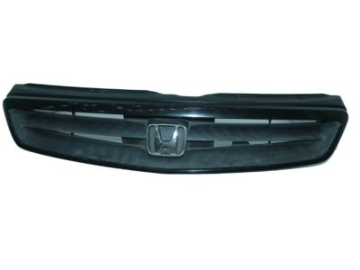 Honda 71122-S02-003ZB Molding, FR. Grille *NH592P* (STARLIGHT BLACK PEARL)