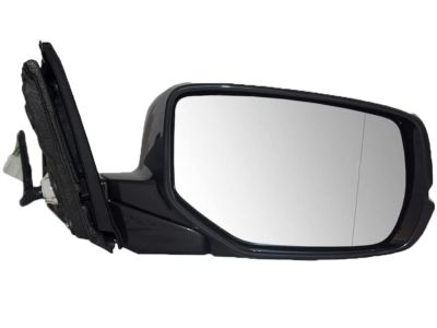 Honda 76200-T3L-A52ZE Mirror Assembly, Passenger Side Door (Crystal Black Pearl) (R.C.) (Heated)