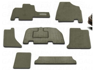 Honda 83600-SHJ-A01ZC Floor Mat Set *NH361L* (CF GRAY)