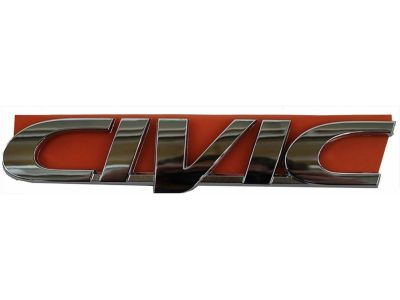 1998 Honda Civic Emblem - 75765-S04-000