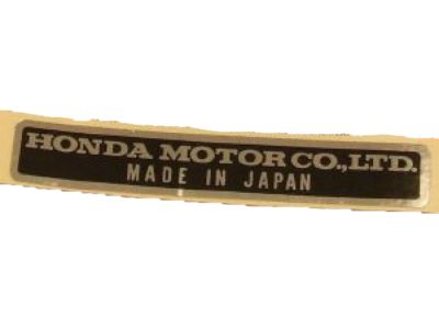 Honda 87125-041-680