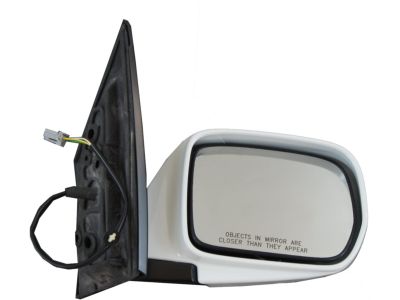 Honda 76200-S0X-A02ZG Mirror Assembly, Passenger Side Door (Taffeta White) (R.C.)