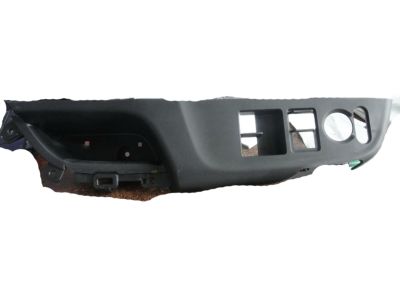 Honda 83572-TE0-A01ZA Panel, L. FR. Door Lining Switch *NH167L* (GRAPHITE BLACK)
