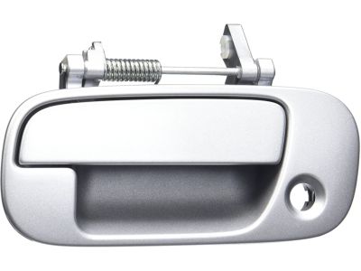 Honda 72183-SW3-013YP Handle, Driver Side (Outer) (Satin Silver Metallic)
