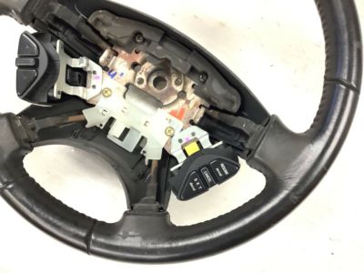 Honda 78501-S0K-A82ZB Wheel, Steering (Graphite Black) (Leather)