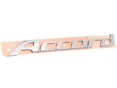 2012 Honda Accord Emblem - 75722-TA0-A01
