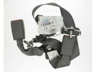 Honda 04824-SXS-A01ZB Outer Set, Right Rear Seat Belt (Atlas Gray)