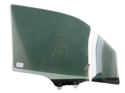 Honda 73350-SZA-A10 Glass Assy., L. FR. Door (Green) (PPG)