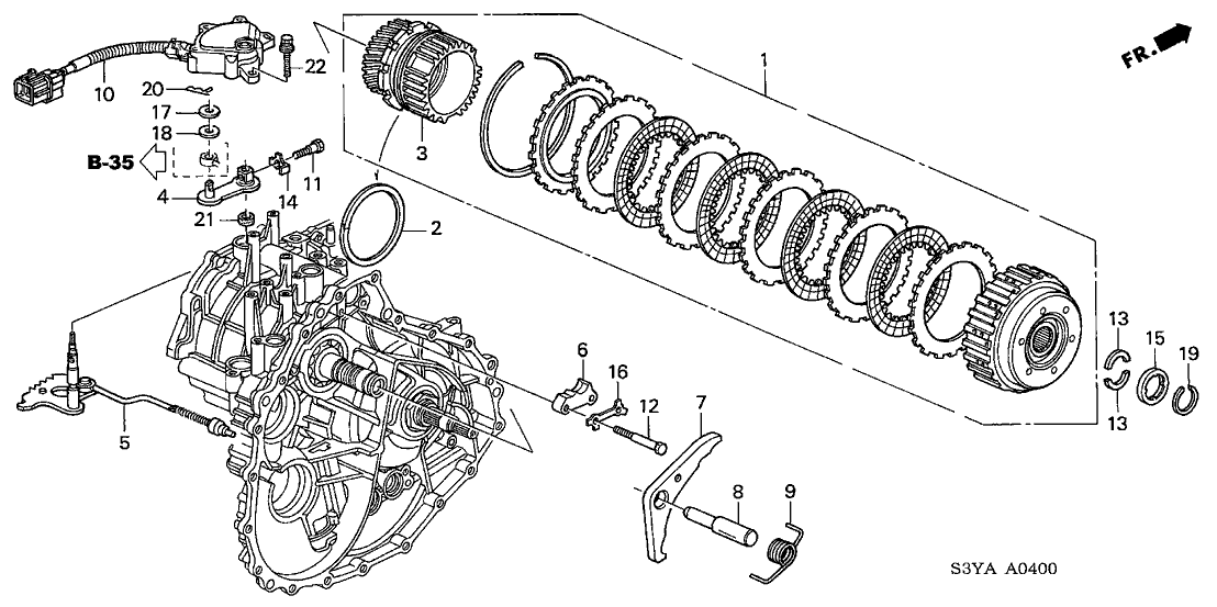 Honda 28900-PHT-013 Sensor Assembly, Position
