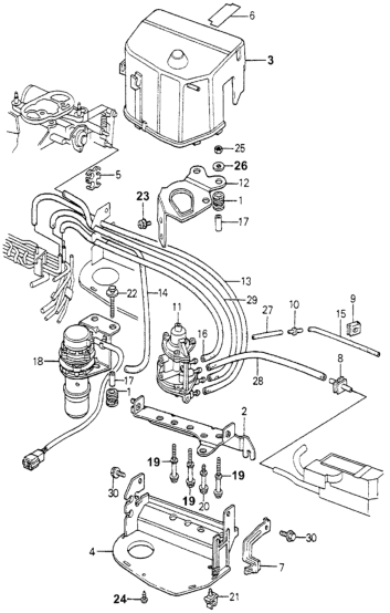 Honda 18740-PB2-701 Valve Assembly, Egr Control