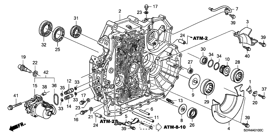 Honda 25750-RCK-013 Pump Assembly, Electric Oil