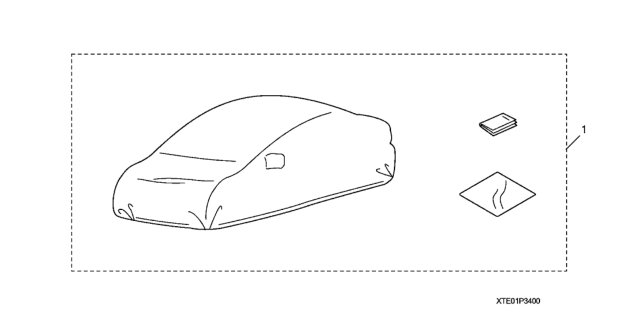 2012 Honda Accord Car Cover Diagram