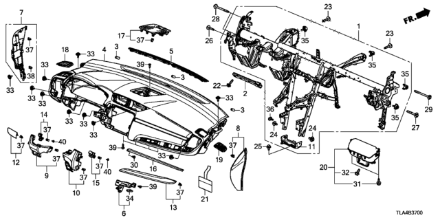 2018 Honda CR-V Bolt-Washer (8X50) Diagram for 90107-S7S-000