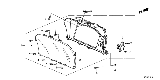2015 Honda Accord Lens(Ka)(Coo) Diagram for 39712-T2A-A01