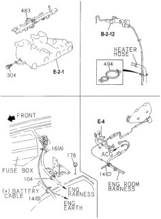 1995 Honda Passport Wiring Harness Clips Diagram