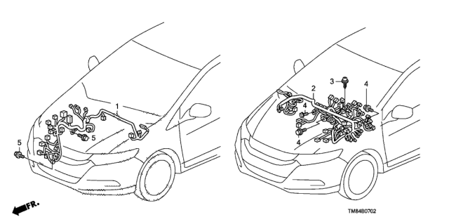 2012 Honda Insight Wire Harness Diagram 3