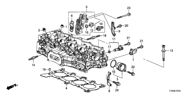 2016 Honda HR-V Spool Valve Diagram