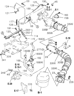 1994 Honda Passport Pipe, Fuel Injection Diagram for 8-97070-558-1