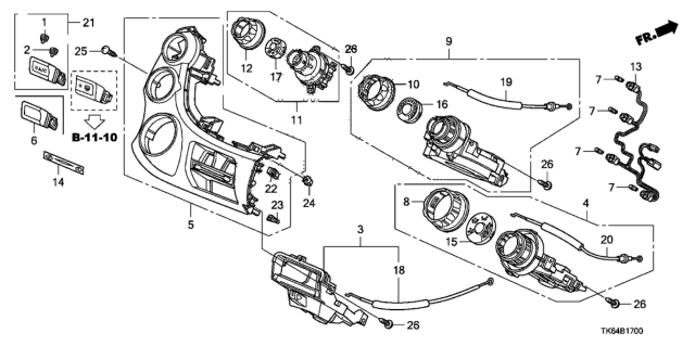 2011 Honda Fit Heater Control Diagram
