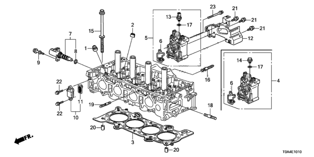 2013 Honda CR-V Spool Valve Diagram