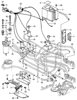 1981 Honda Civic Label, Control Box Diagram for 36022-PA5-661