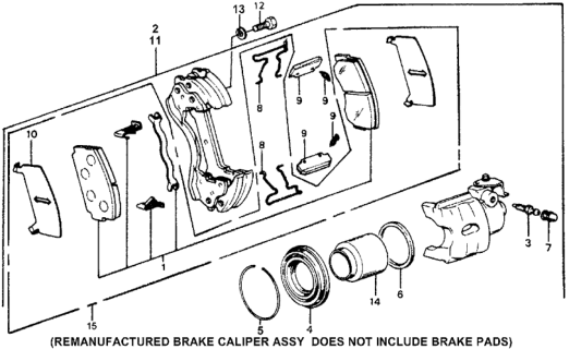 1978 Honda Accord Front Brake Diagram
