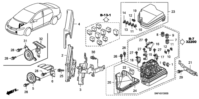 2008 Honda Civic Control Module, Engine (Rewritable) Diagram for 37820-RNE-A56