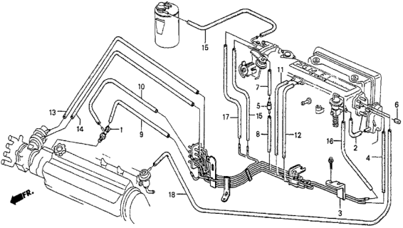 1985 Honda Prelude Install Pipe Diagram