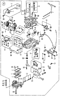 1980 Honda Prelude Carburetor Diagram
