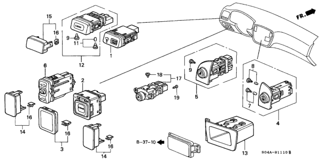 1999 Honda Civic Switch Diagram