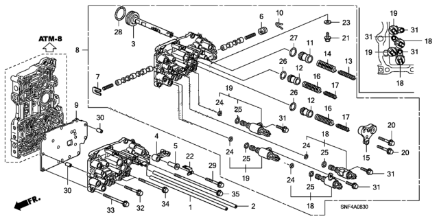 2006 Honda Civic Servo Body Diagram