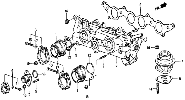 1986 Honda Prelude Intake Manifold Diagram