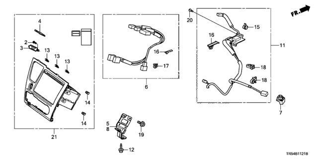 2014 Honda Civic Screw, Tap (2.6X4) Diagram for 39105-T5A-J01