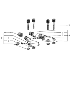 1979 Honda Accord A/C Suction Valve - Discharge Valve Diagram