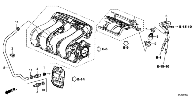 2015 Honda Fit Breather Tube Diagram