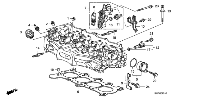 2010 Honda Civic Spool Valve Diagram