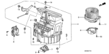 Diagram for 2008 Honda Pilot Blower Motor Resistor - 79330-S3V-A01